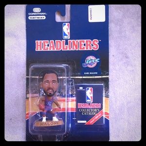 Karl Malone Headliner Figurine Utah Jazz